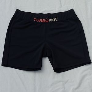 Beachbody Turbo Fire spandex shorts